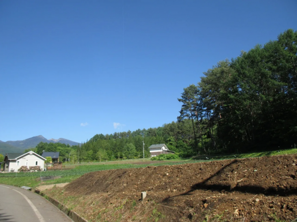 茅野市豊平、土地の画像です