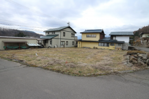 茅野市米沢、土地の画像です