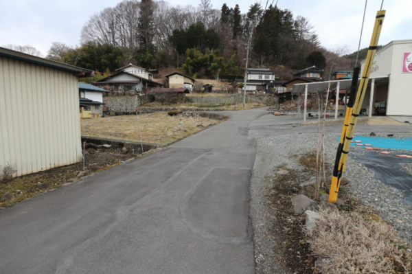 茅野市米沢、土地の画像です