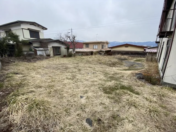 諏訪市大和、土地の画像です