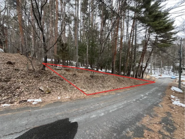 諏訪郡富士見町立沢、土地の画像です