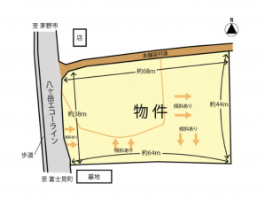 諏訪郡原村、土地の画像です