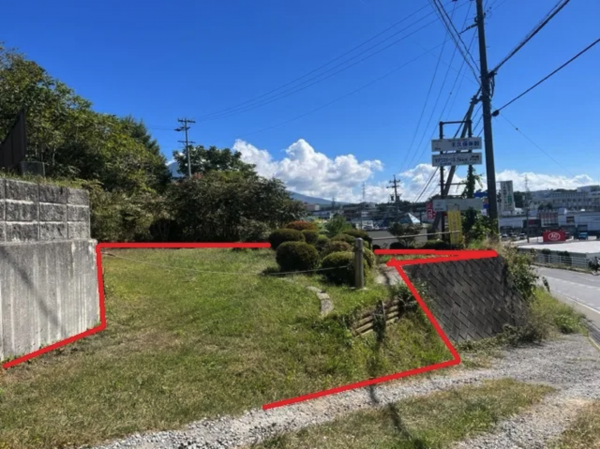 諏訪郡富士見町落合、土地の画像です