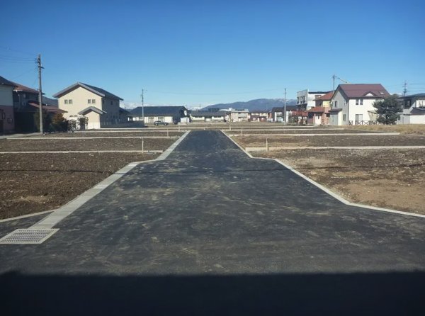 諏訪市、土地の画像です