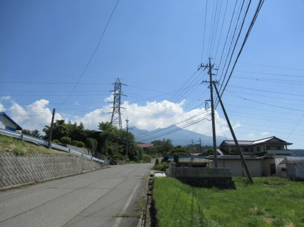 諏訪郡富士見町乙事、土地の画像です