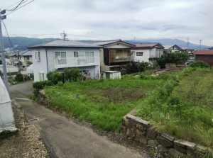 諏訪市、土地の画像です