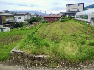 諏訪市、土地の画像です