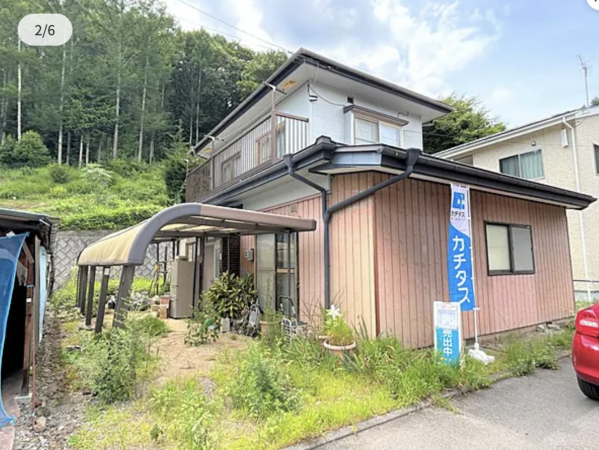 茅野市金沢、中古一戸建ての画像です