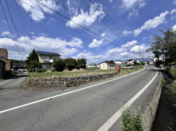 茅野市玉川、土地の画像です