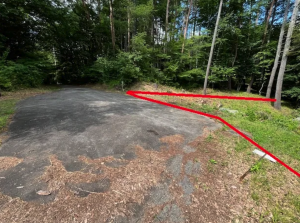 諏訪郡富士見町立沢、土地の画像です