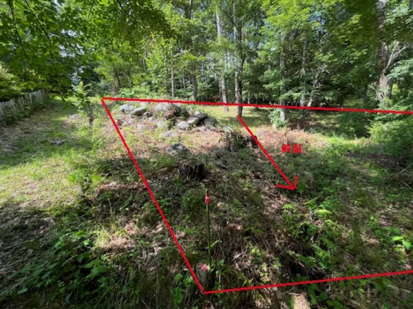 諏訪郡富士見町立沢、土地の画像です