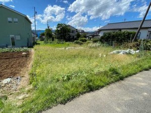 諏訪郡下諏訪町東山田、土地の画像です