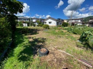 諏訪郡下諏訪町東山田、土地の画像です