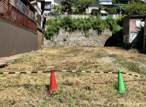 諏訪市清水、土地の画像です