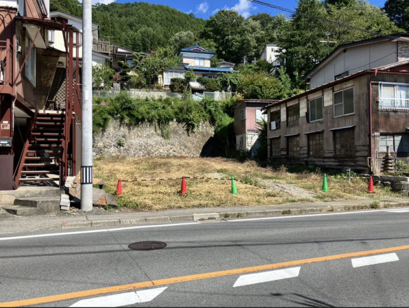 諏訪市清水、土地の画像です