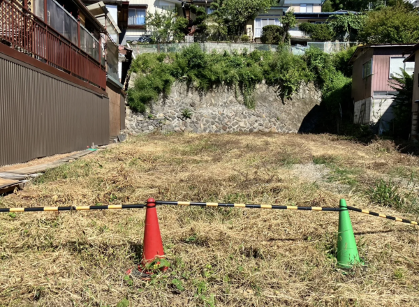 諏訪市清水、土地の画像です