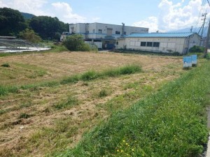 茅野市米沢、土地の画像です