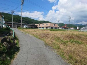 茅野市米沢、土地の画像です