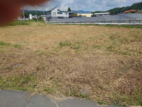 茅野市米沢、土地の画像です