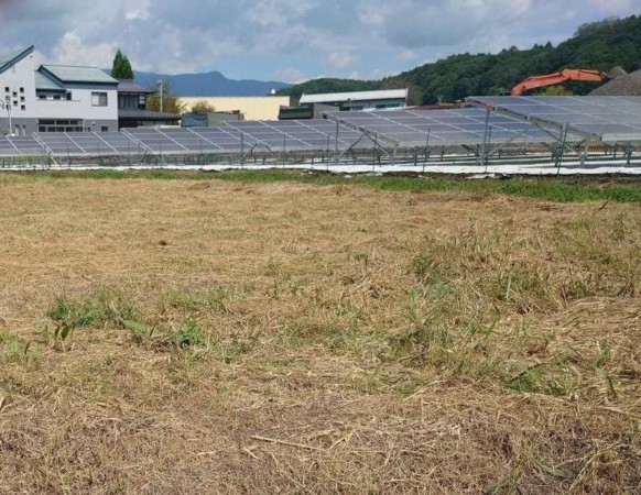 茅野市米沢、土地の画像です