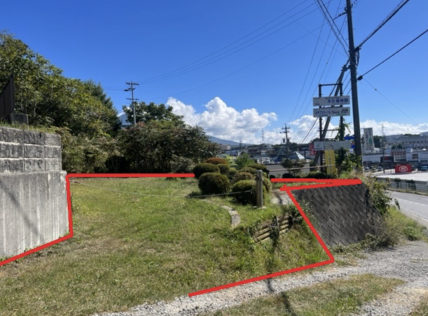 諏訪郡富士見町落合、土地の画像です