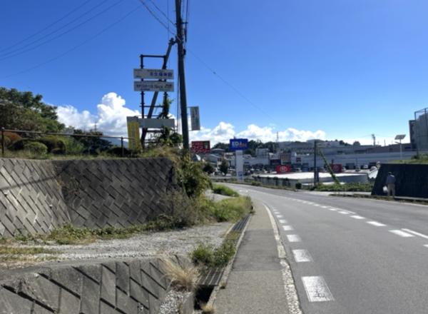 諏訪郡富士見町落合、土地の画像です