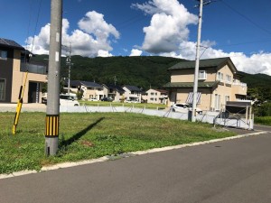 諏訪市城南、土地の画像です