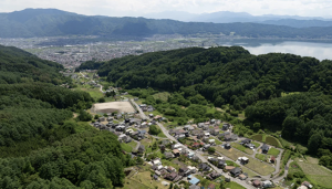 諏訪市、土地の画像です