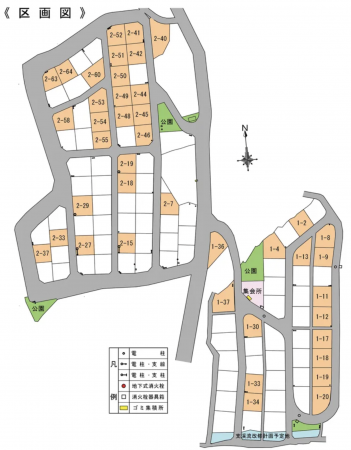 諏訪市、土地の間取り画像です