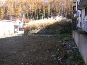 茅野市宮川、土地の画像です