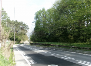 茅野市米沢、土地の画像です