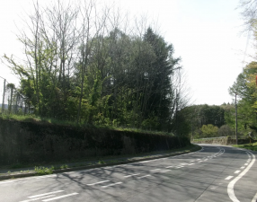 茅野市米沢、土地の画像です