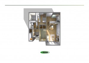 諏訪市、土地の画像です