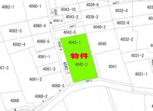 茅野市宮川、土地の画像です