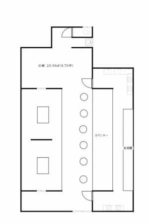 諏訪市大手、中古一戸建ての間取り画像です