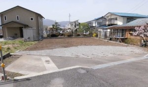 諏訪市、土地の画像です