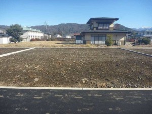 諏訪市、土地の画像です