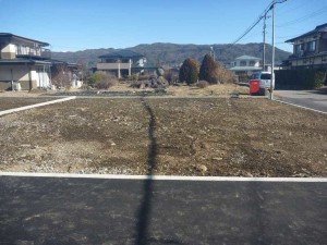諏訪市、土地の画像です