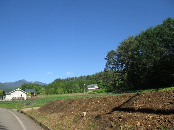 茅野市豊平、土地の画像です