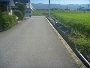 諏訪市、土地の画像です