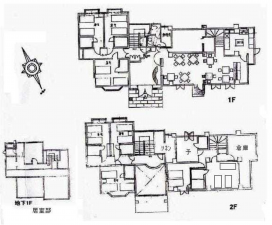 茅野市北山、中古一戸建ての間取り画像です
