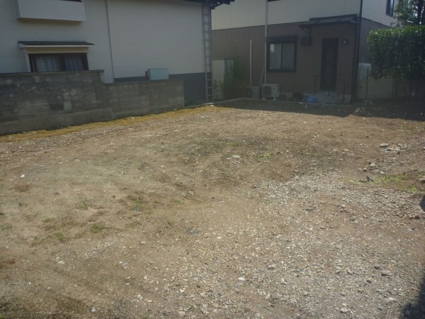 諏訪市湯の脇、土地の画像です