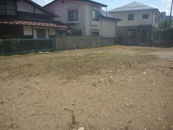 諏訪市湯の脇、土地の画像です