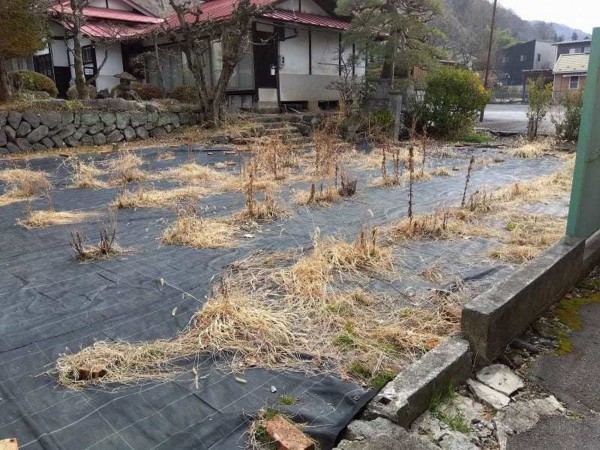諏訪市湯の脇、土地の画像です