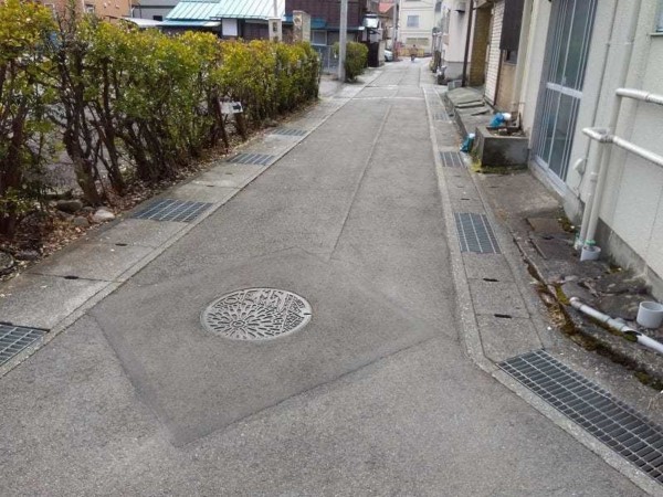 諏訪市湯の脇、土地の画像です