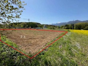 諏訪郡富士見町境、土地の画像です