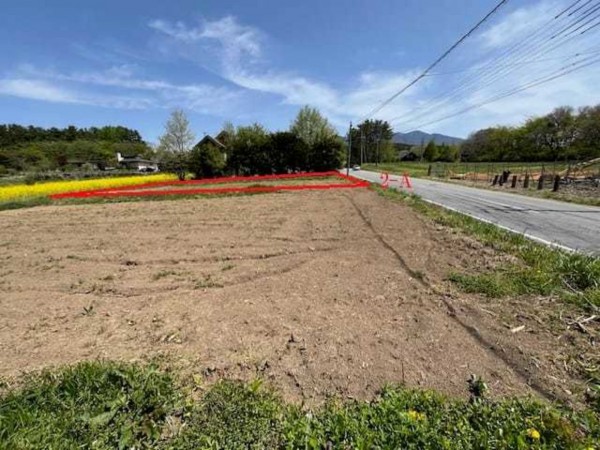 諏訪郡富士見町境、土地の画像です