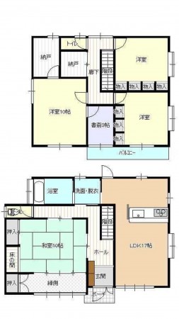 茅野市豊平、中古一戸建ての画像です