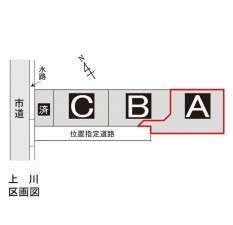 諏訪市上川、土地の画像です