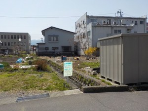 諏訪郡下諏訪町湖畔町、土地の画像です